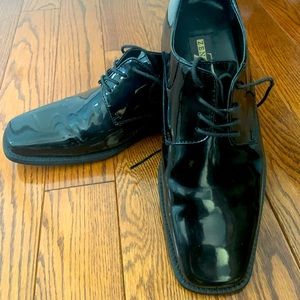 Mens tuxedo shoes, size 9.5M US, brand new,  worn once